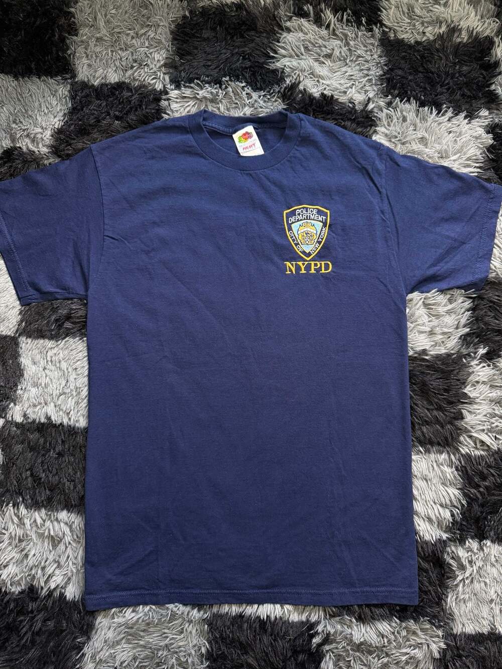 Fruit of the Loom NYPD New York City Police Department Graphic T-Shirt
